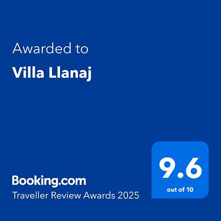 Villa Llanaj بيرات المظهر الخارجي الصورة